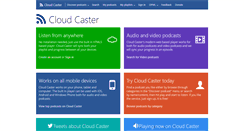 Desktop Screenshot of cloud-caster.com